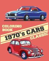 1970'S CLASSIC CARS COLORING BOOK