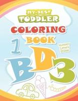 My Best Toddler Coloring Book
