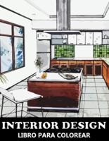 Interior Design Libro Para Colorear