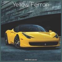 Yellow Ferrari 2021 Wall Calendar