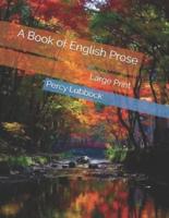 A Book of English Prose