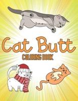 Cat Butt Coloring Book