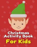 Christmas Activity Book For Kids