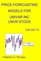 Price-Forecasting Models for Univar Inc UNVR Stock