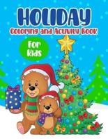 Holiday Coloring And Activity Book For Kids