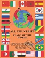 All Countries Flags of the World Coloring Book