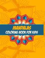 Mandalas Coloring Book For Kids