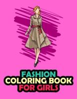 Fashion Coloring Book For Girls