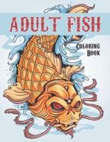 Adult Fish Coloring Book