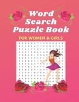 Word Search Puzzle Book for Women & Girls