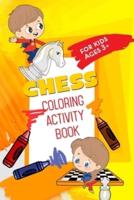 Chess Coloring Activity Book