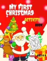 My First Christmas Activity Book Ages 4-8