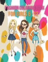 Fashions Coloring Book For Girls