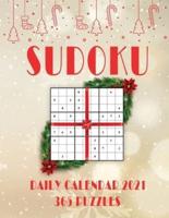 2021 Sudoku Daily Calendar