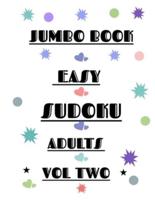 Jumbo Easy Sudoku for Adults Vol 2