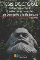 Diferencia Entre La Filosofía De La Naturaleza De Demócrito Y La De Epicuro (Tesis Doctoral)