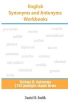 English Synonyms and Antonyms Workbooks