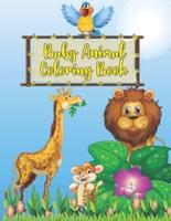 Baby Animal Coloring Book