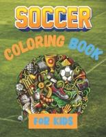 Soccer Coloring Book For Kids