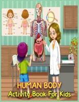 Human Body Activity Book For Kids