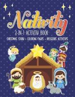 Nativity 3 in 1 Activity Book