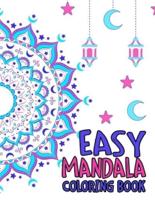 Easy Mandala Coloring Book