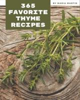 365 Favorite Thyme Recipes
