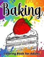 Baking Coloring Book for Adults