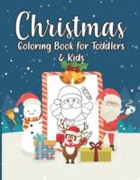 Christmas Coloring Book For Toddlers & Kids