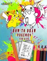 How to Draw Pokemon for Kids
