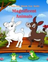 Magnificent Animals - Coloring Book For Kids