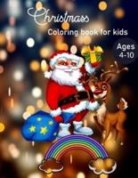 Christmass Coloring Book for Ages 4-10