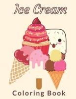 Ice Cream Coloring Book