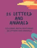 26 Letters and Animals