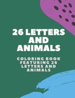 26 Letters and Animals