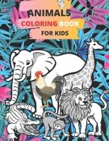 Animals Coloring Book For Kids