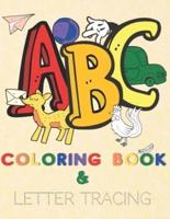 ABC Coloring Book and Letter Tracing