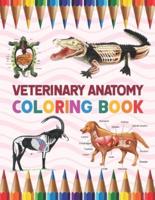 Veterinary Anatomy Coloring Book: Learn the Anatomy and Enhance Your Practice. Pages with Awesome, Stress Relieving Designs. Younger kids for learn anatomy dog, cat, horse, turtle, frog, bird, fish. Veterinary Anatomy & Physiology Coloring book.