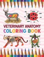 Veterinary Anatomy Coloring Book: Learn the Anatomy and Enhance Your Practice. Pages with Awesome, Stress Relieving Designs. Dog Cat Horse Frog Bird Anatomy Coloring book. Vet tech coloring books. Handbook of Veterinary Anesthesia.