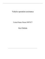 Vehicle Operation Assistance