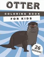 Otter Coloring Book For Kids