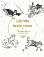 Harry Potter Magical Animals & Characters Coloring Book