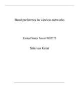 Band Preference in Wireless Networks