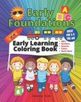 JahamaKidz Early Foundations Early Learning Coloring Book