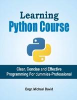 Learning Python Course