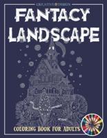Creative Design Fantacy Landscape Coloring Book