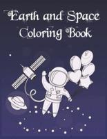 Earth and Space Coloring Book