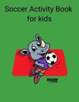 Soccer Activity Book for Kids