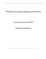Modular Cell Antenna Apparatus and Methods
