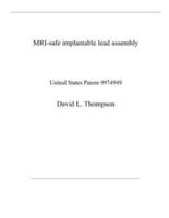 MRI-Safe Implantable Lead Assembly